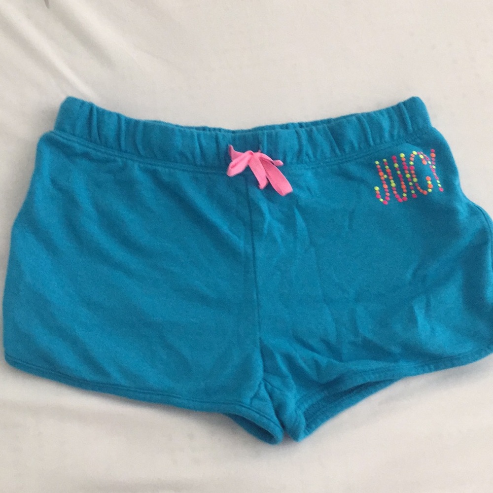 blue lounge shorts